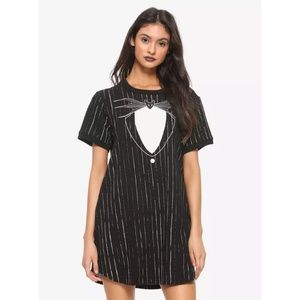 Disney-The Nightmare Before Christmas Jack Skellington Suit T-Shirt Dress